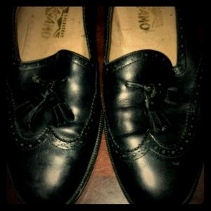 Ferragamo Men's Loafers Size 9 Wide